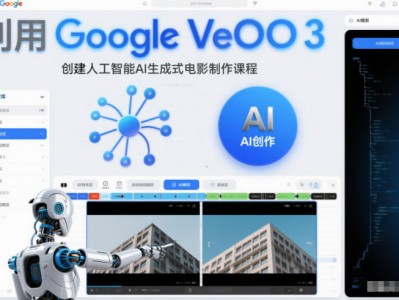 Google Veo 3 AI电影制作课程：创建令人惊叹的视频教程