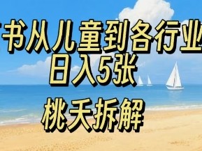 小红书各行业学习资料盈利教程