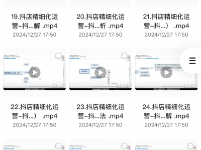 fu页项目精细化运营从开店到抖音运营最后逆袭机会盈利教程