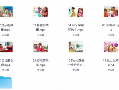美国萌娃英语学习资源教程