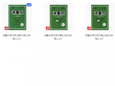 小学涂重点课堂笔记资料25年秋4.3GB资源