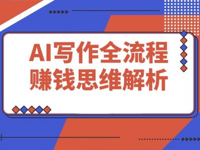 AI生活应用课绘画创意生成古人跳舞视频盈利思维解析教程